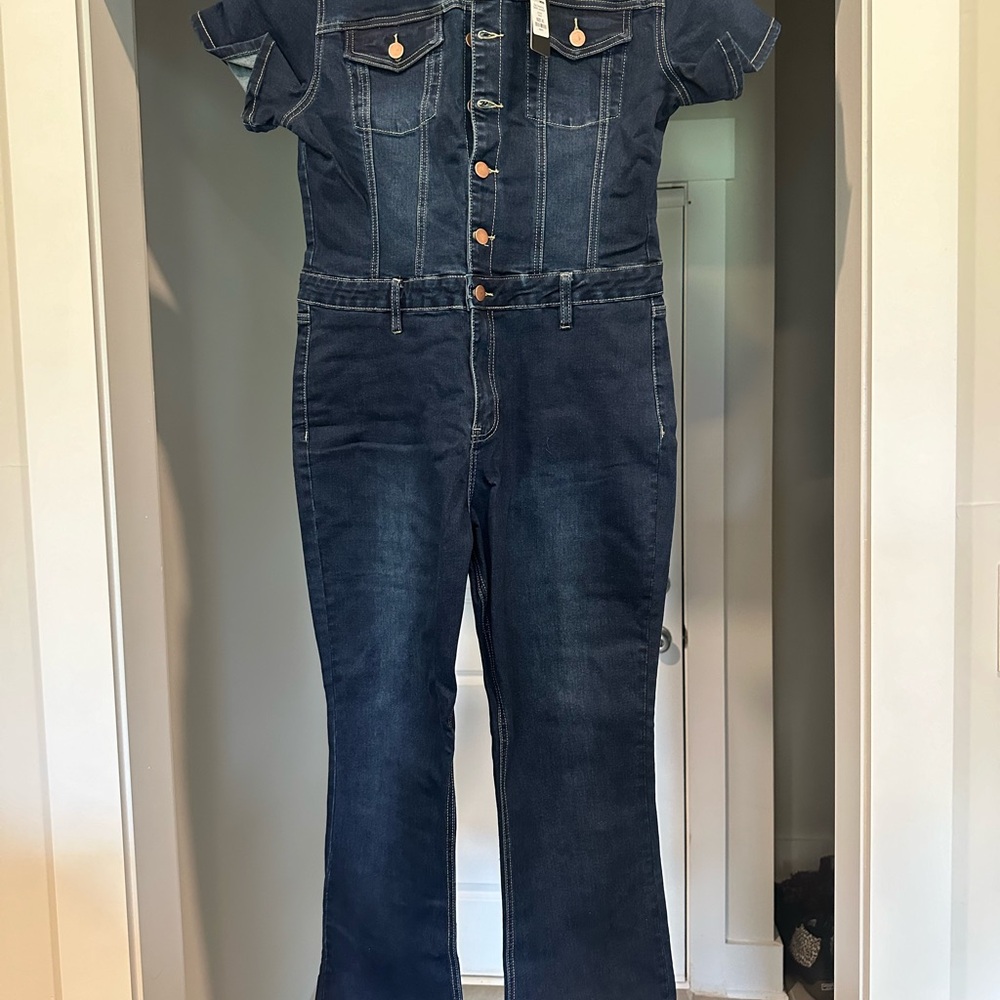 Denim jumpsuit
